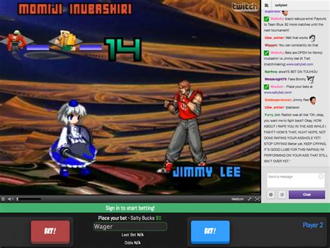 salty bets twitch|SaltyBet .